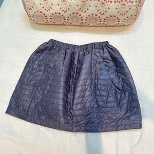CREWCUTS by JCREW cute and preppy dark purple jacket-like skirt!